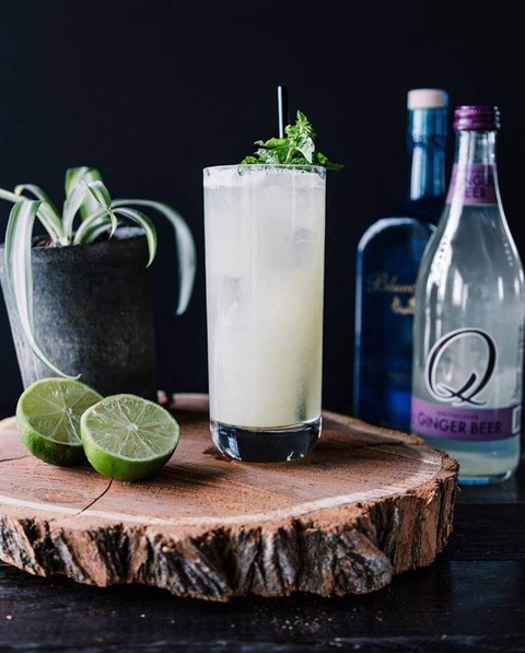 Ghostly Brew cocktail - 6 sweater weather and Halloween recipes